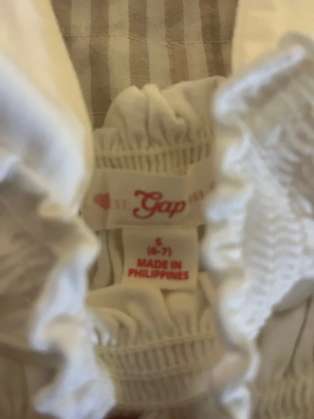 Gap kids White Sundress with Pockets
